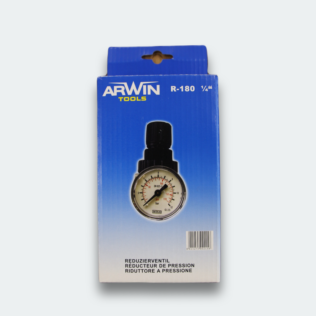 Reduzierventil 1/4'''' mit Manometer