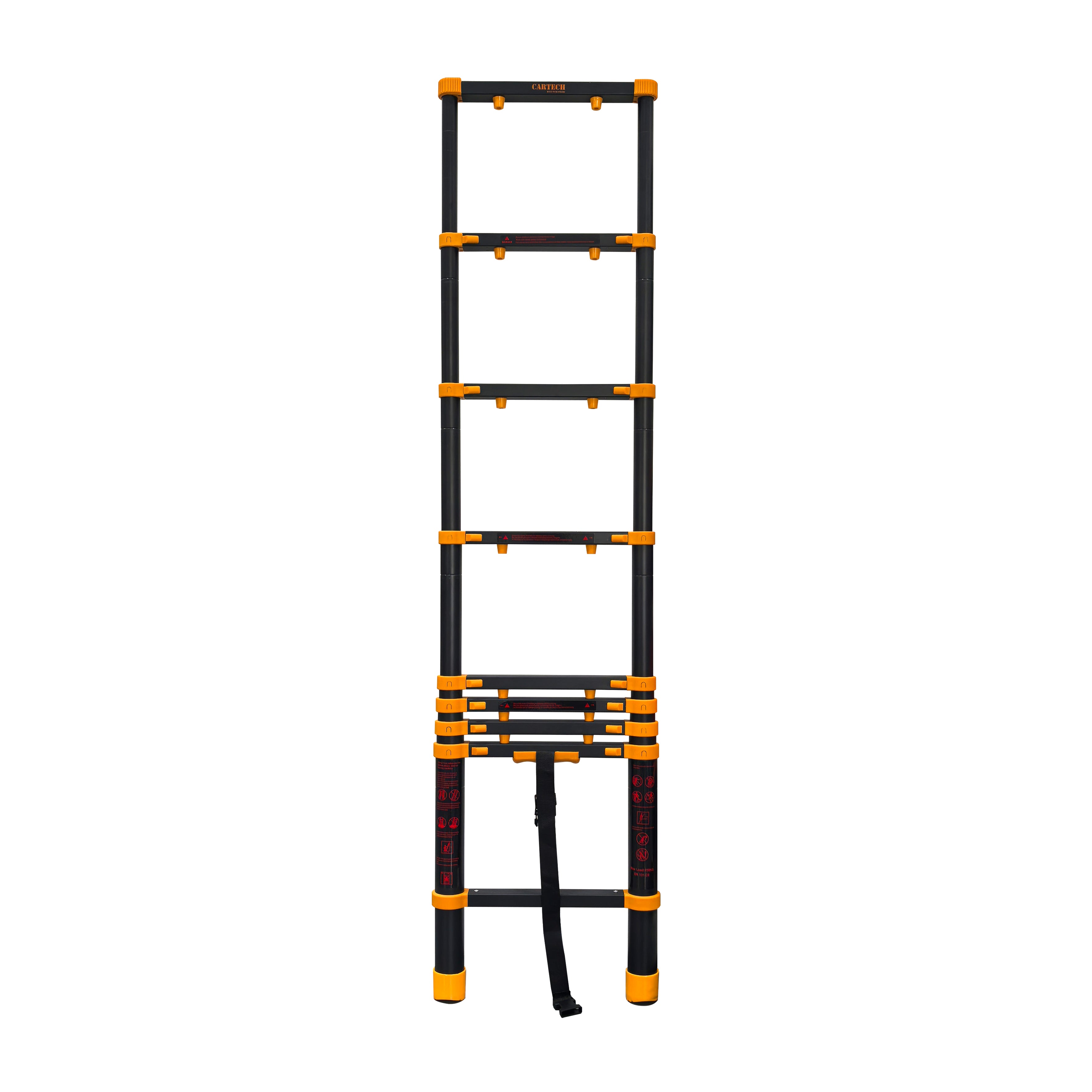 Teleskopleiter 2.6m 1-tlg. schwarz