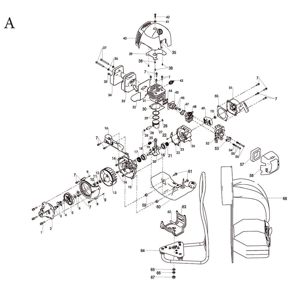 Rücken-Multifunktionsgerät MFH5300-4BP