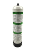 Gasflasche 60 bar Argon + CO2