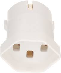 Adapter 3-Pol CH-EU (16A) weiss