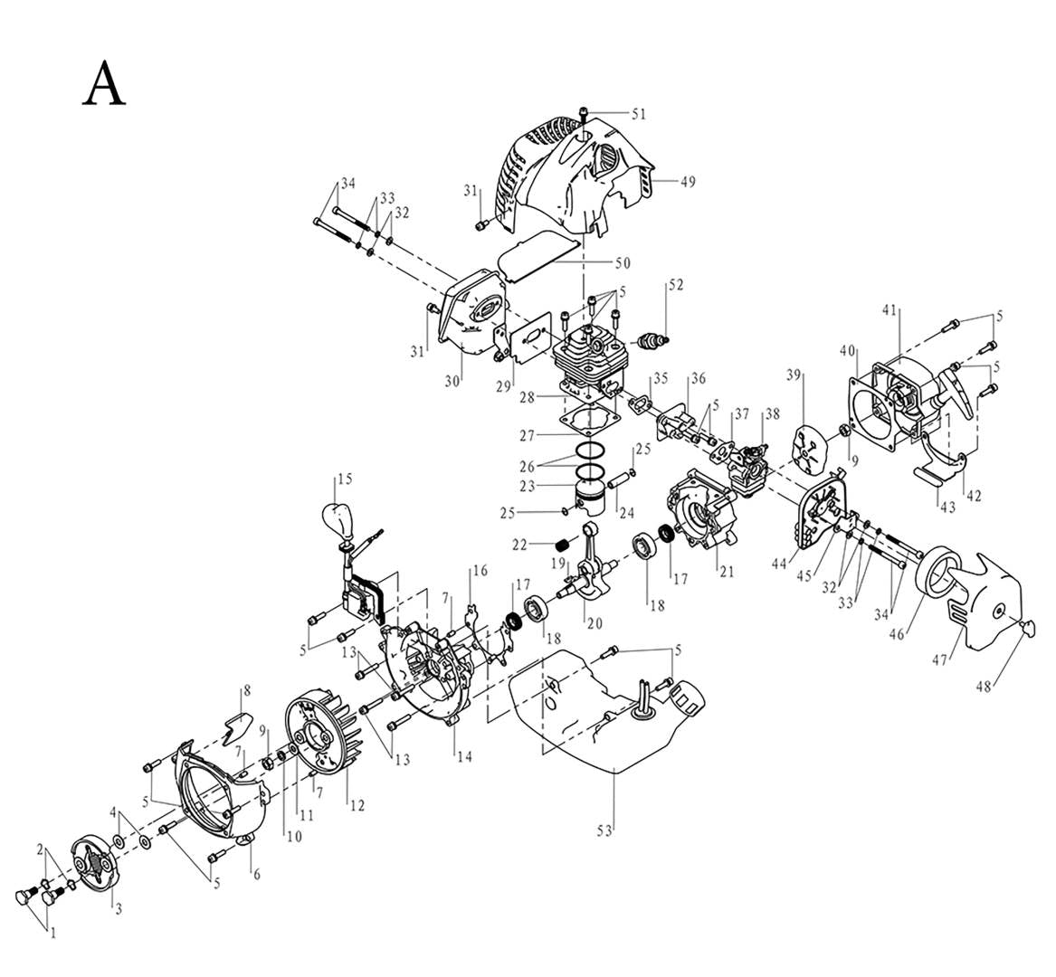 Multifunktionsgerät MFH3300-4P 4in1 Benzin
