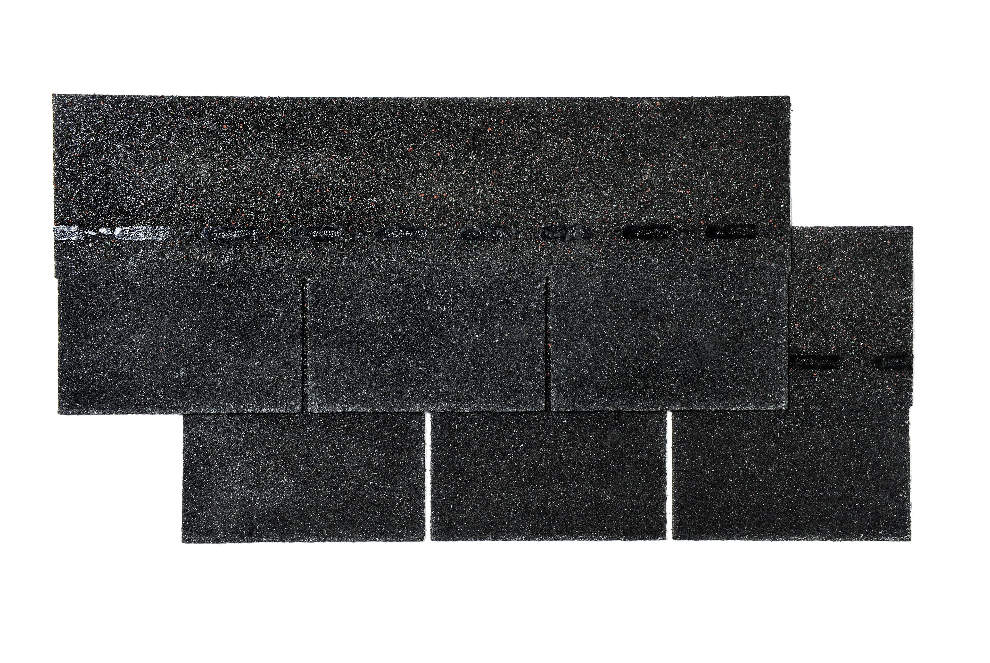 Easy Rechteckschindel schwarz 2m²
