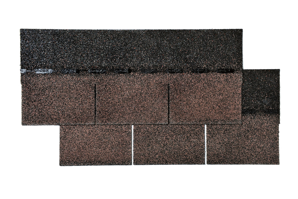 Easy Rechteckschindel braun 2m²