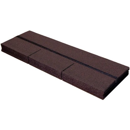 Easy Rechteckschindel braun 2m²