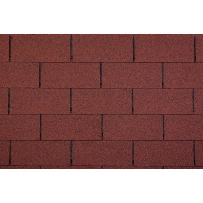 Easy Rechteckschindel rot 2m²