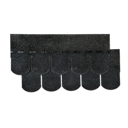 Easy Biberschwanzschindel schwarz 2m²