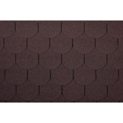 Easy Biberschwanzschindel braun 2m²