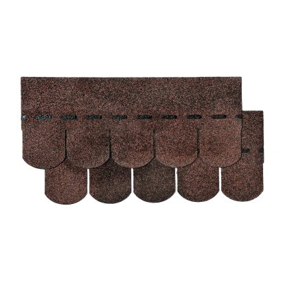 Easy Biberschwanzschindel braun 2m²