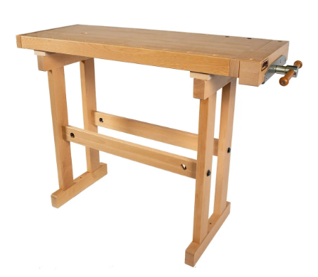 Hobelbank Duplex mit Holzgestell 900mm Arbeitshöhe für Schulen