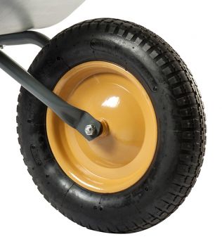 Schubkarre verzinkt 80L
