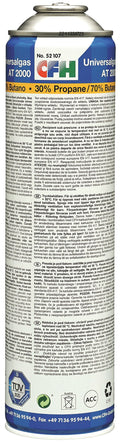 Universaldruckgasdose AT2000 330g