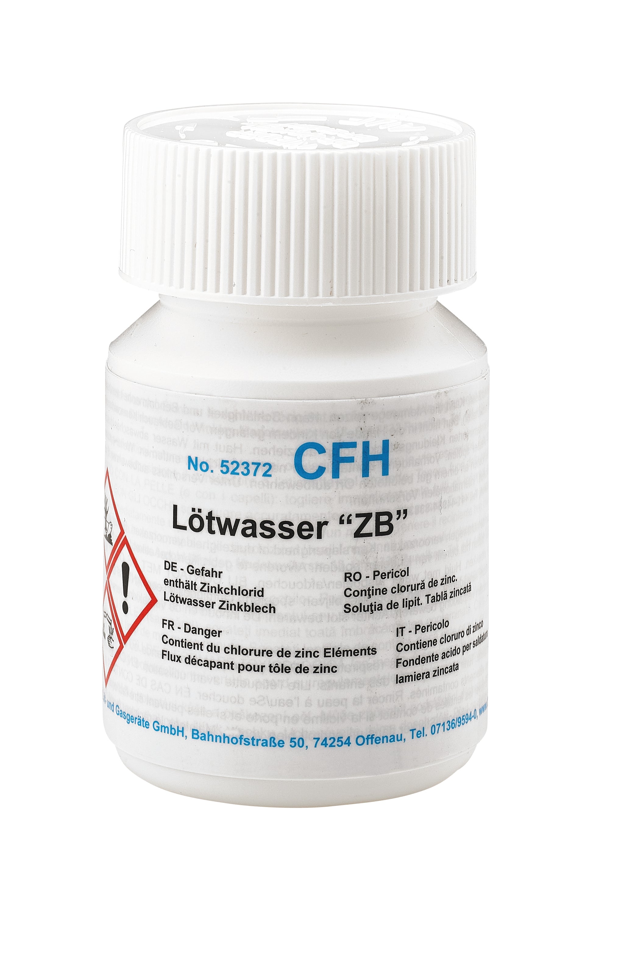 Lötwasser LWZ372 100g für Zinkblech
