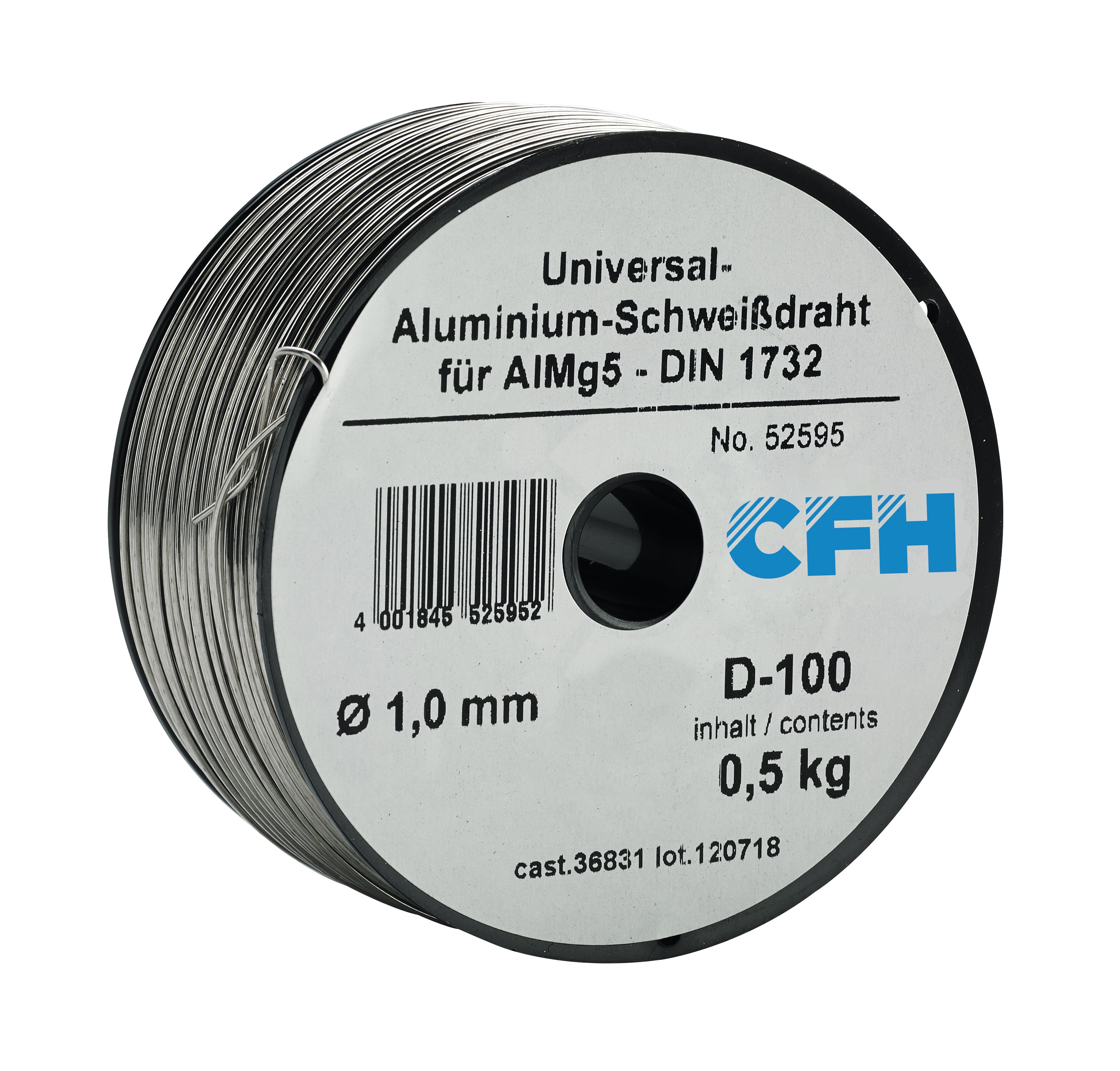 Schweissdraht Aluminium 1.0mm, 0.5kg