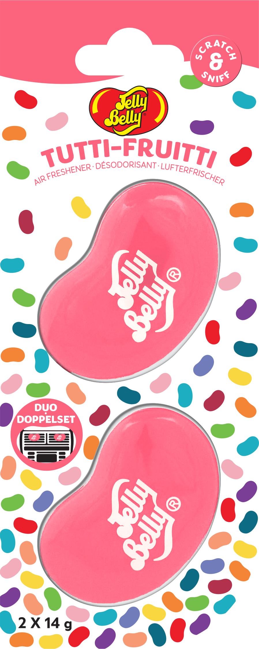 Lufterfrischer Duo Mini Tutti Frutti