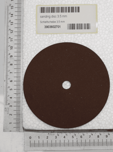 Schleifscheibe 100x3.5 / 10mm 3.5mm zu KS1200 Kettenschleifgerät