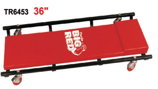 Liegepritsche mit 4 Rollen