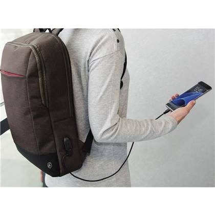 Notebook-Rucksack NB-RS Manchester 15.6 braun