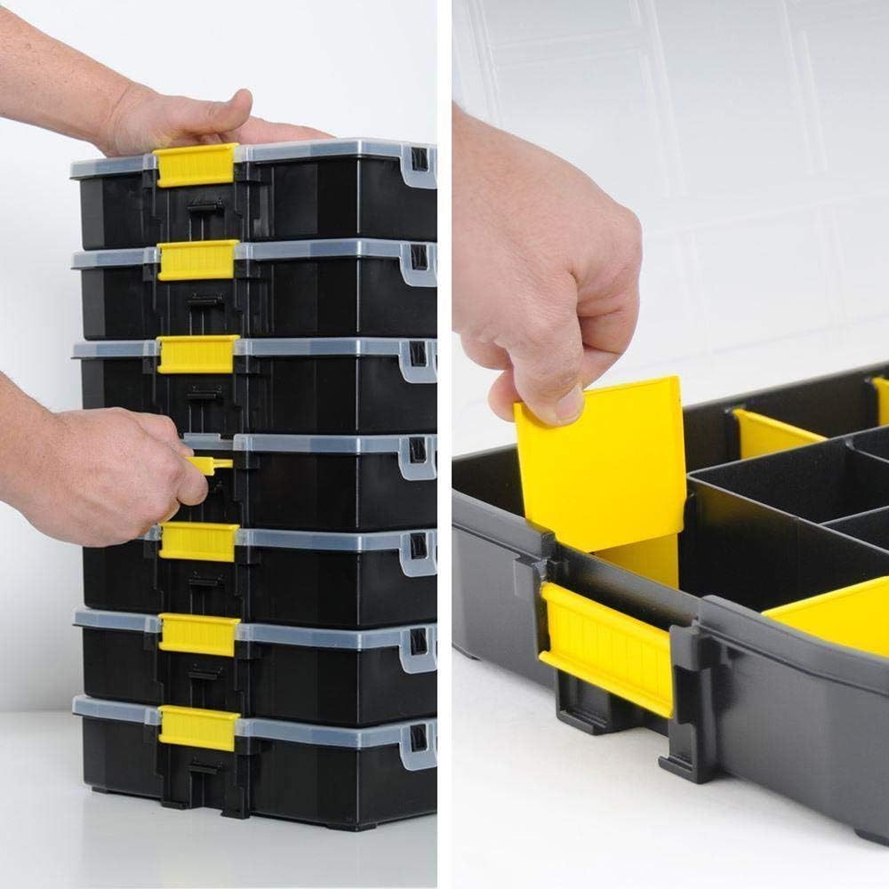 Stanley Sortmaster stapelbarer Organizer mit 14 Fächern
