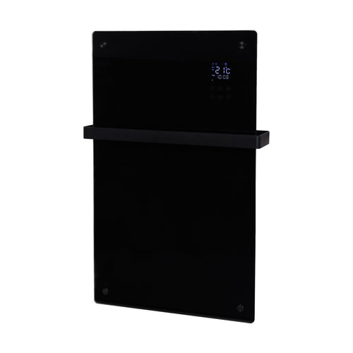 Badheizkörper Alutherm Sani Verre 1200 Wifi Schwarz