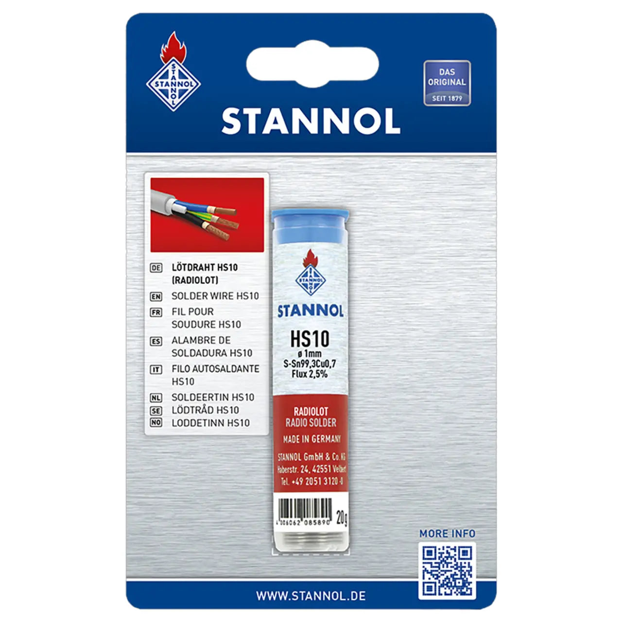 Radiolot-Dispenser 1.0mm bleifrei