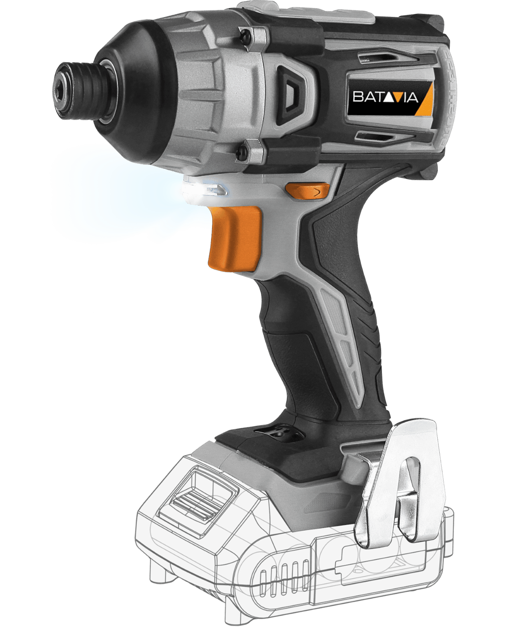 Schlagschrauber 18V brushless (ohne Akku)