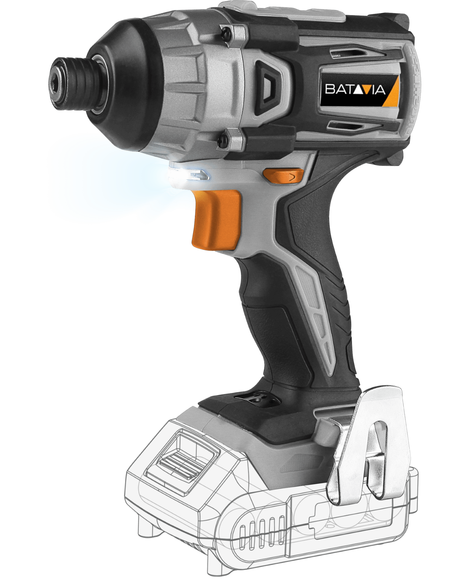 Schlagschrauber 18V brushless (ohne Akku)