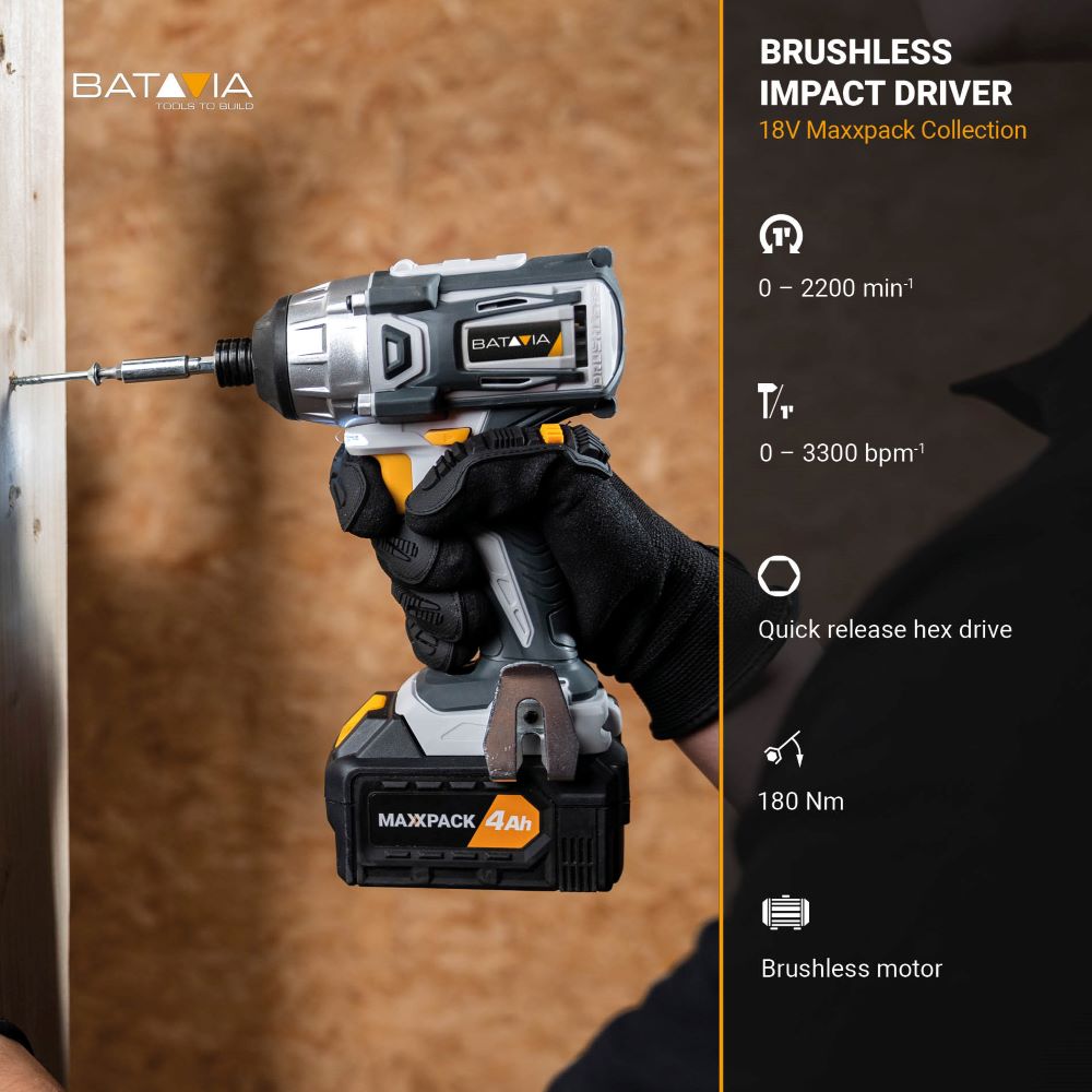 Schlagschrauber 18V brushless (ohne Akku)