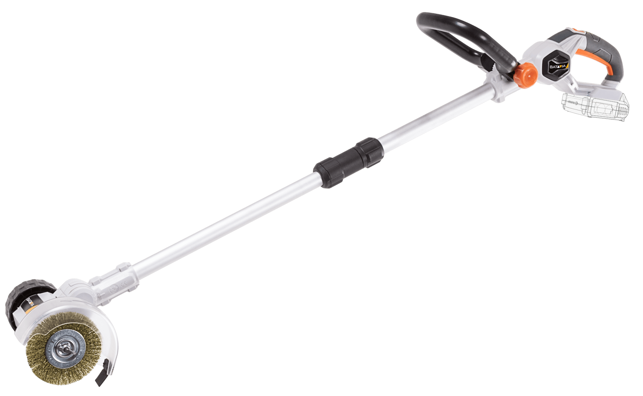 Fugenbürste Akku 100mm (ohne akku)