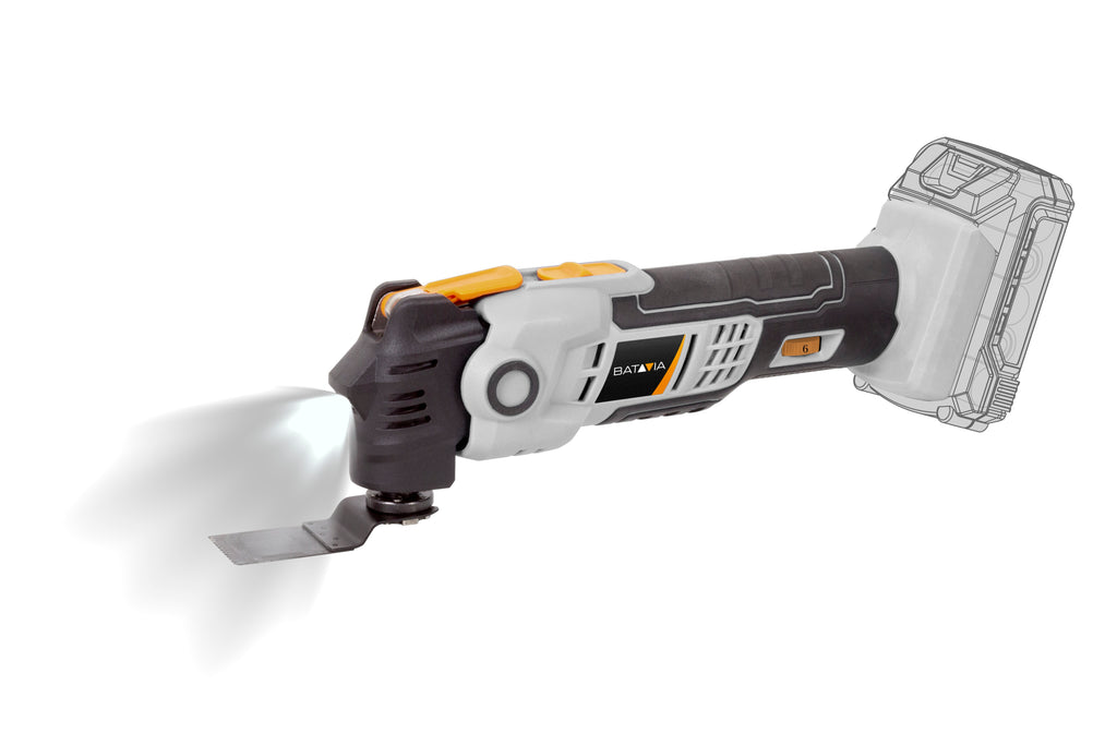 Multitool 18V mit Anti-Vibration (ohne Akku)