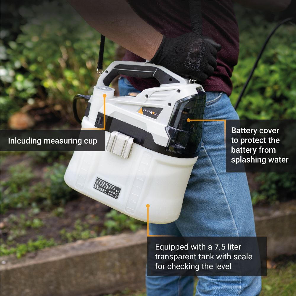 Akku-Drucksprüher 7.5 Liter
