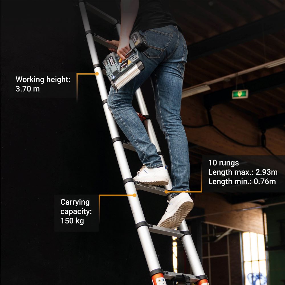 Teleskopleiter 2.93 Meter