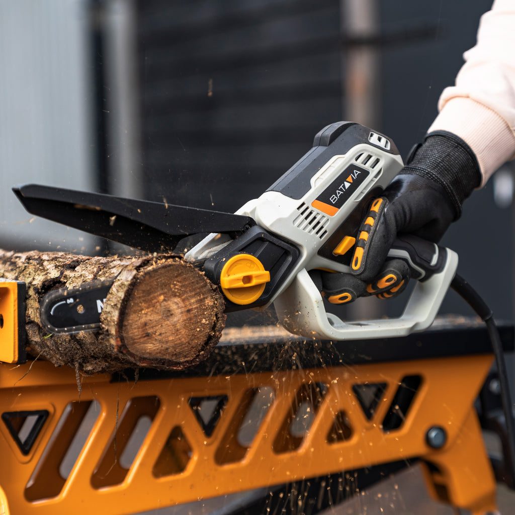 Kettensäge 350W, Einhand 8'' elektrisch