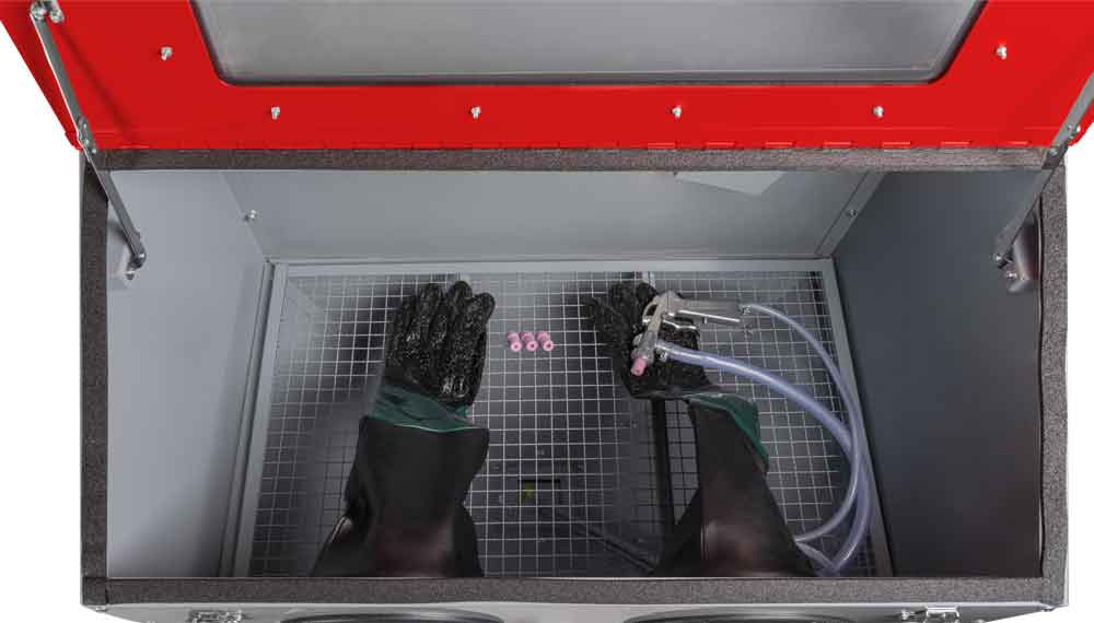 Sandstrahlkabine 220 Liter