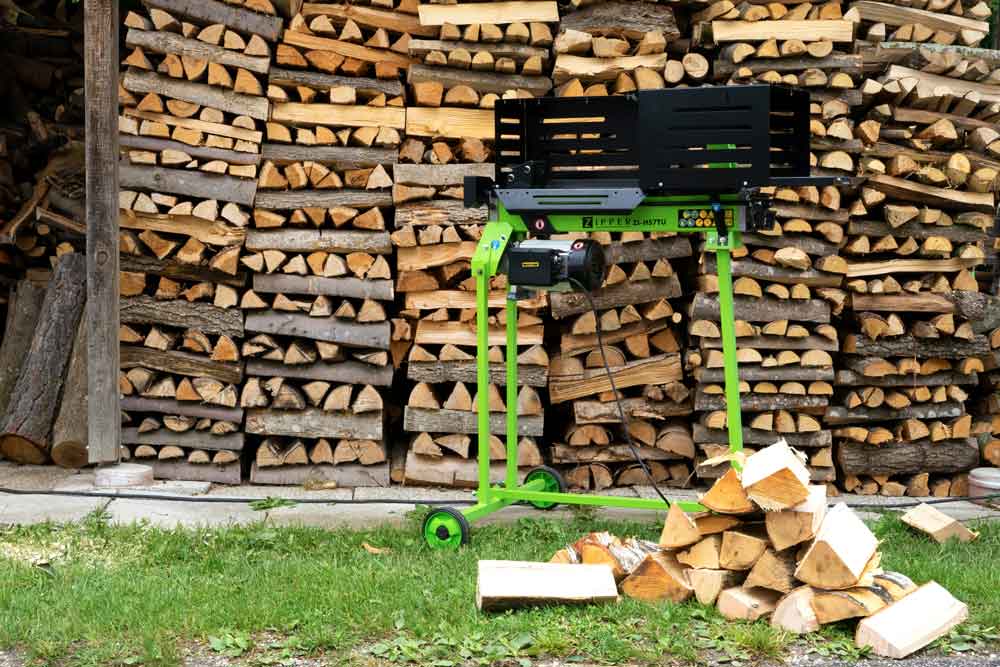 Holzspalter inkl. Untergestell 7t, horizontal