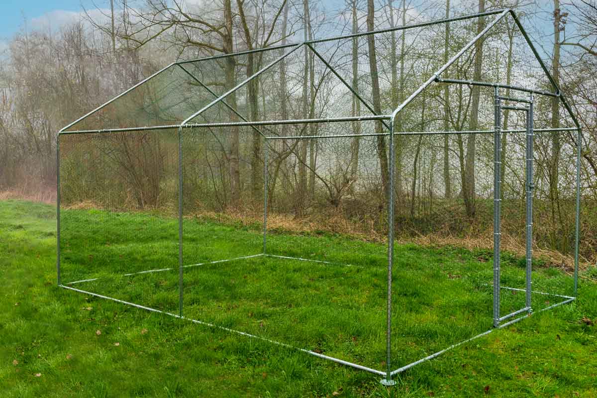 Heimtiergehege 3m x 4m x 2.5m