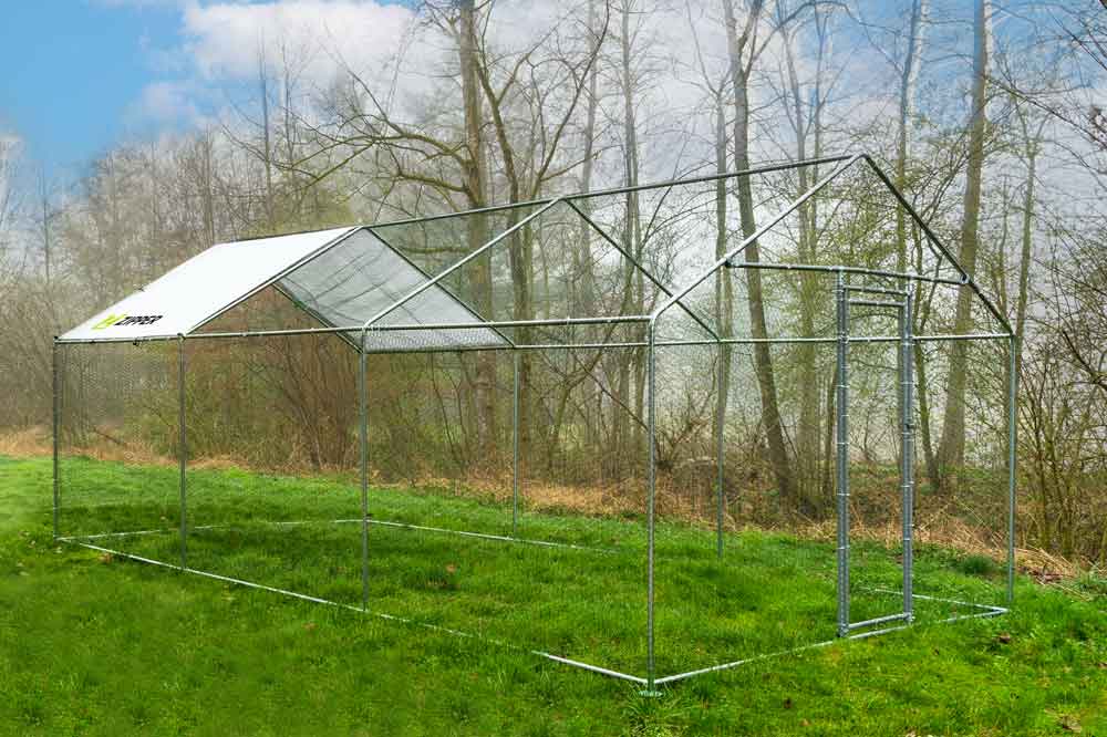 Heimtiergehege 3m x 6m x 2.5m