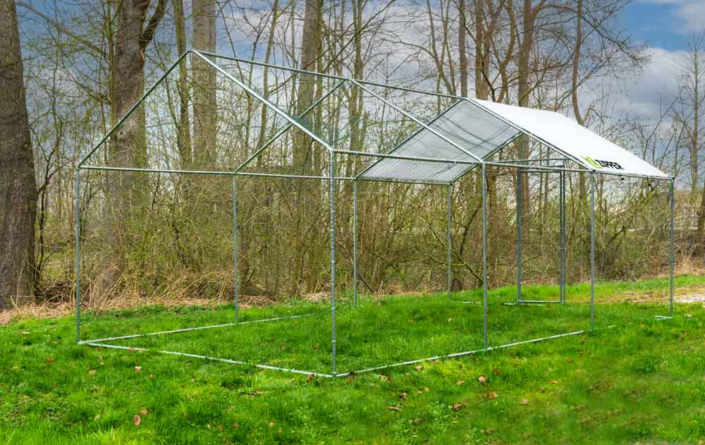 Heimtiergehege 3m x 6m x 2.5m