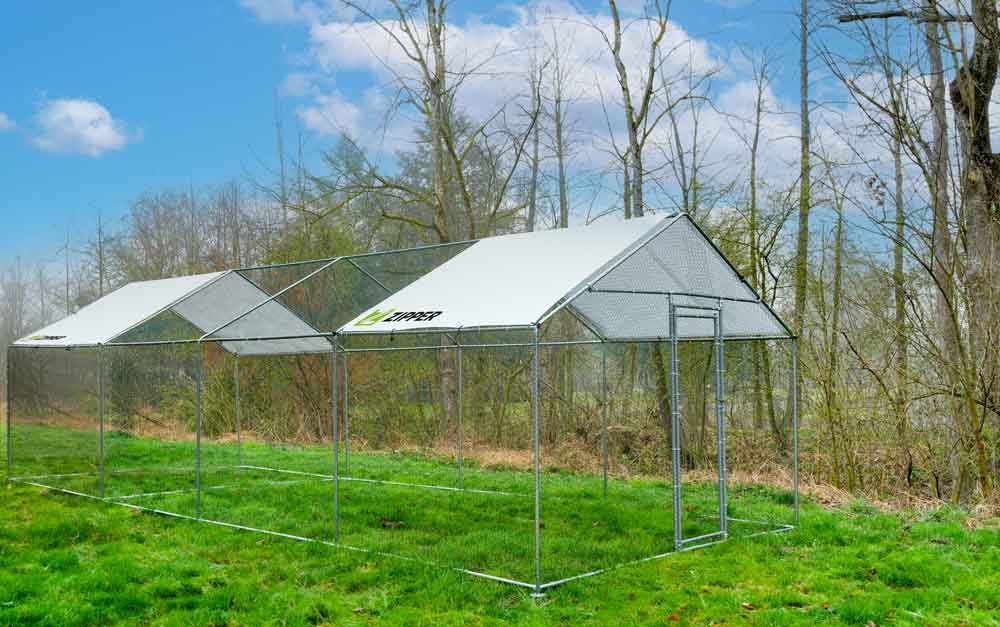 Heimtiergehege 3m x 8m x 2.5m