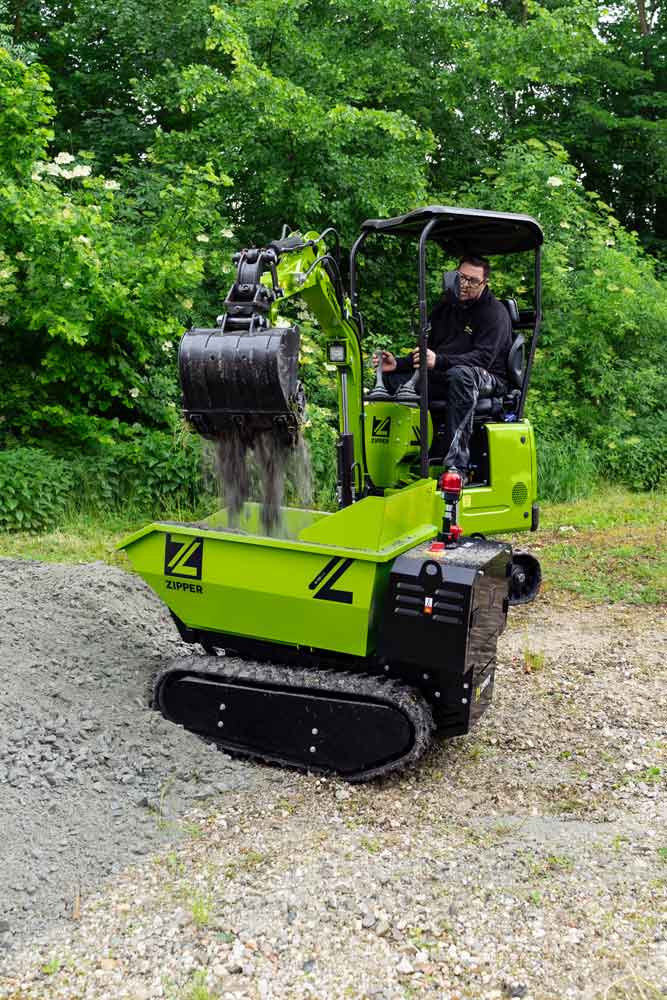 Minibagger 7 kW Dieselmotor