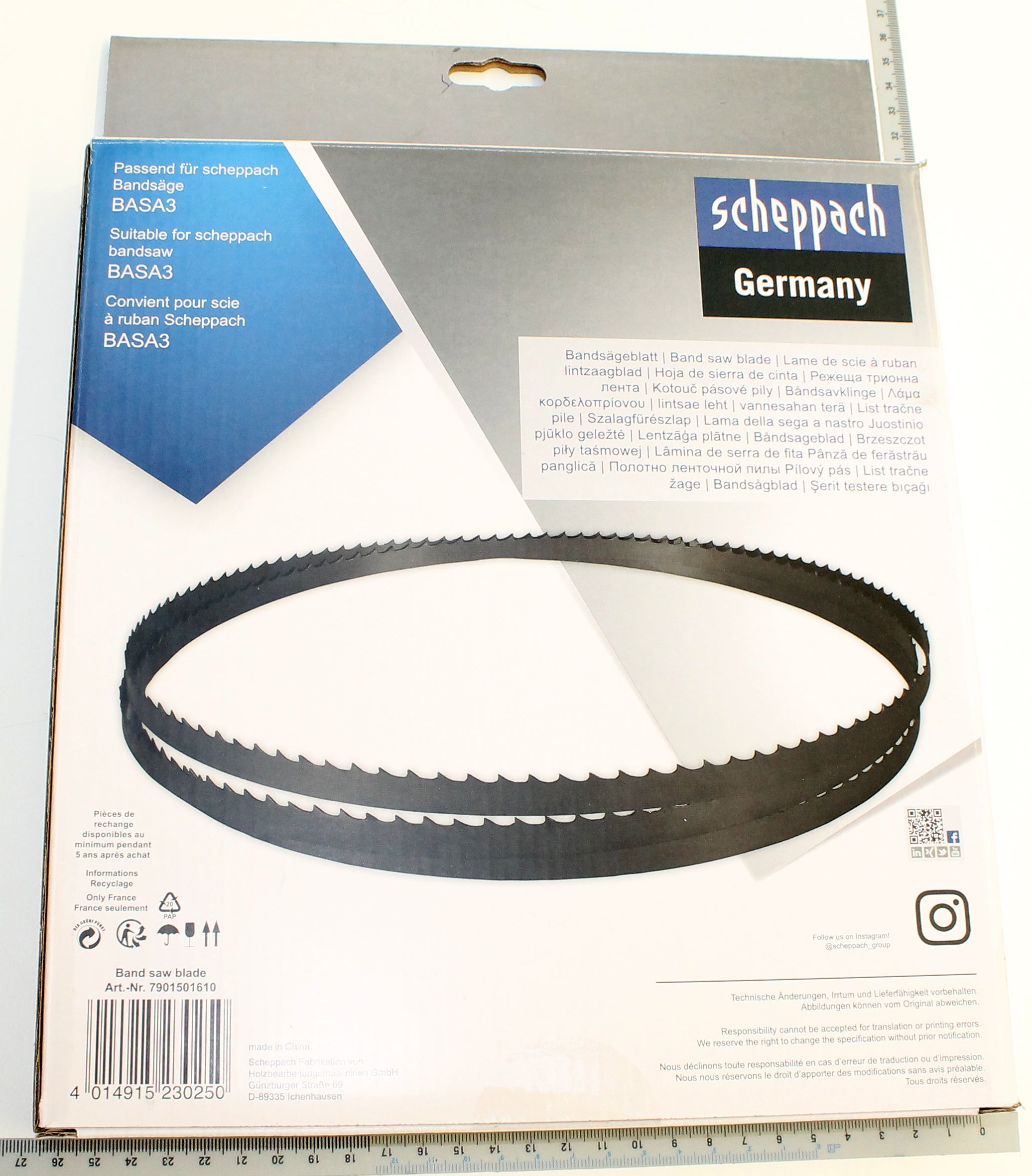 Bandsägeblatt 6 Z zu BASA3