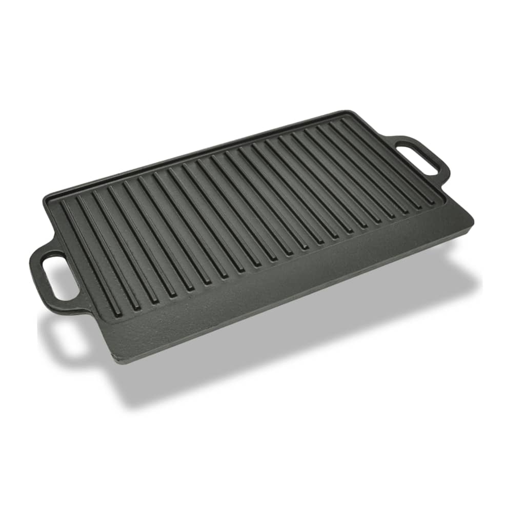 Grillplatte Wendeplatte Gusseisen 50X23 Cm
