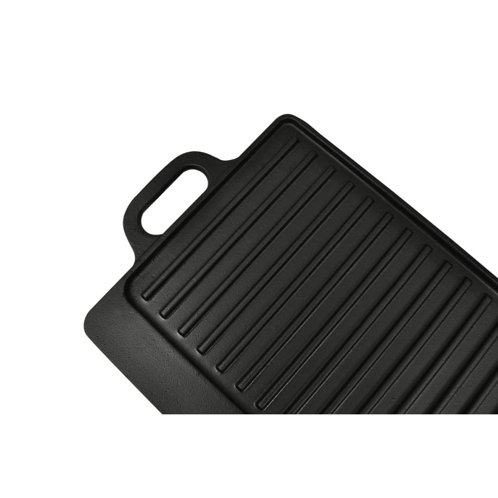 Grillplatte Wendeplatte Gusseisen 50X23 Cm