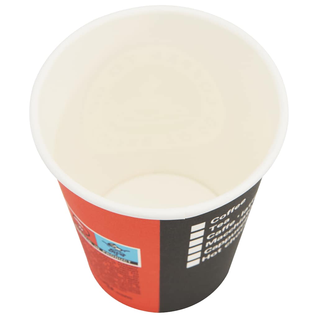 1000 Stk. Einweg-Kaffeebecher Pappe (8 Oz)