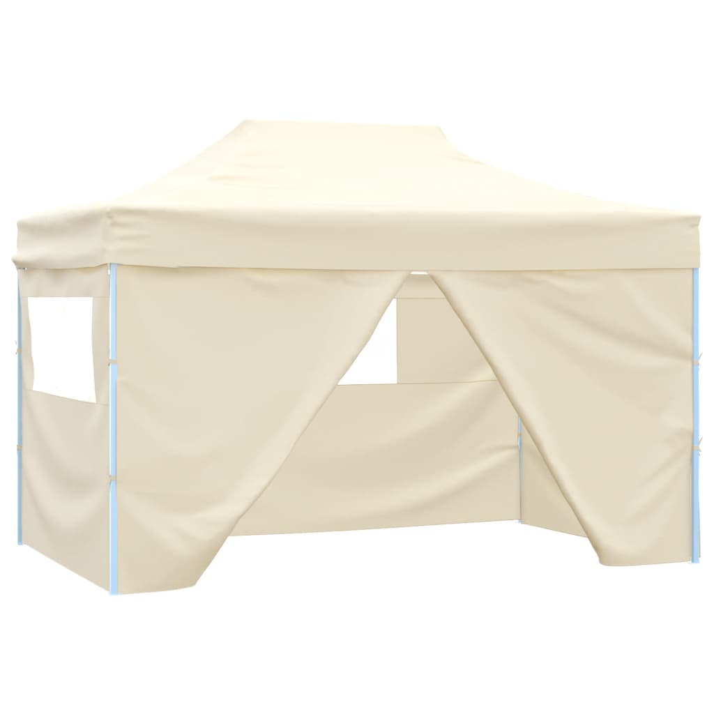 Faltzelt Pop-Up Mit 4 Seitenteilen 3X4,5 M