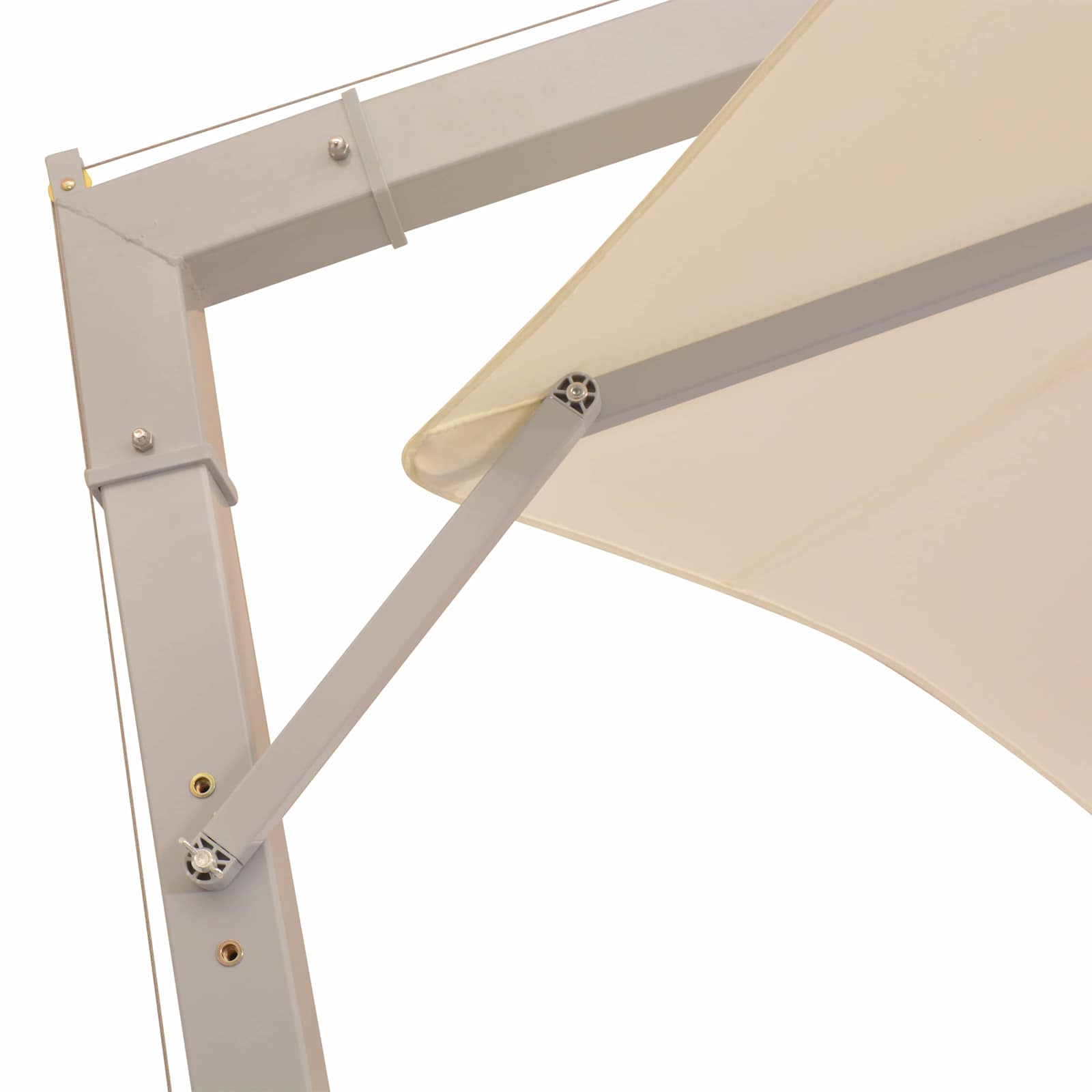 Gartenschirme Beige Polyester