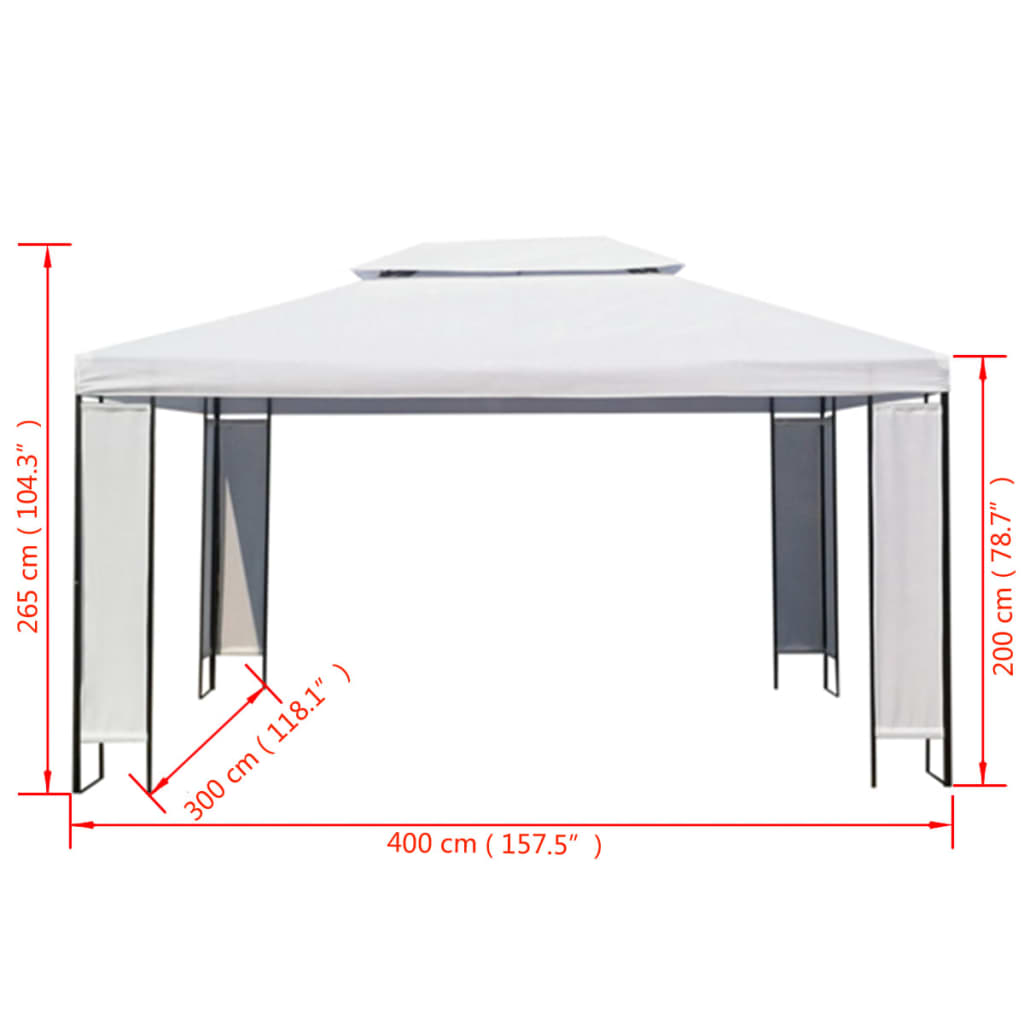 Gartenpavillon 3×4 M