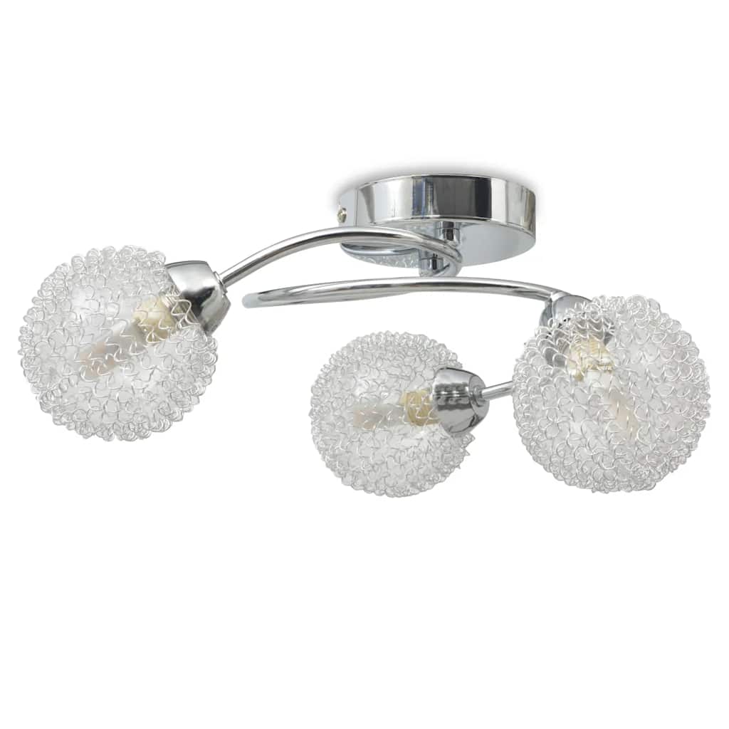 Deckenleuchte Mit 3 Led-Glühlampen G9 120 W