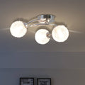 Deckenleuchte Mit 3 Led-Glühlampen G9 120 W