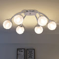 Deckenleuchte Mit 6 Led-Glühlampen G9 240 W